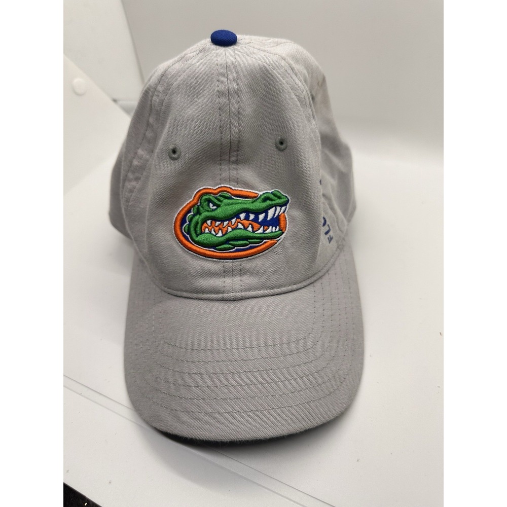 Florida Gators Hat Gray Blue Adjustable Strapback Cap Captivating Headwear‎ UF